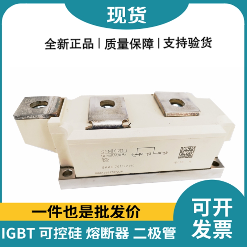 西門康SEMIKRON 二極管模塊 SKKD701/22H4