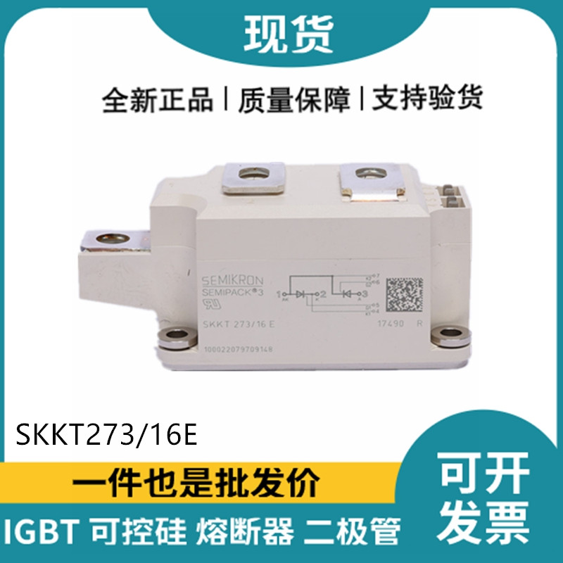 西門康SEMIKRON晶閘管模塊功率可控硅 SKKT273/16E