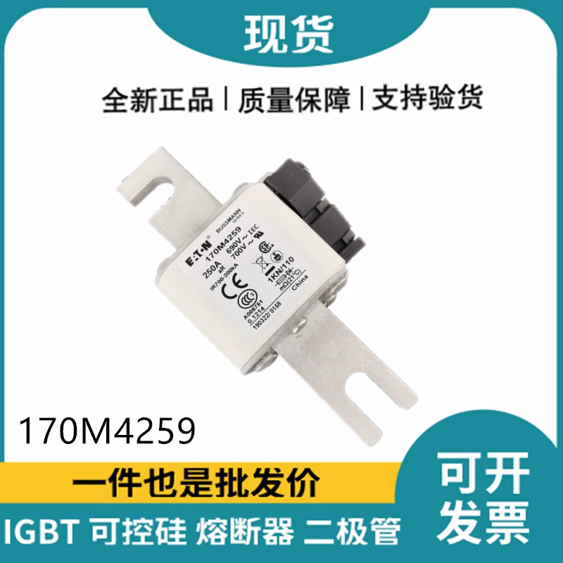 巴斯曼BUSSMANN低壓快速熔斷器 170M4259