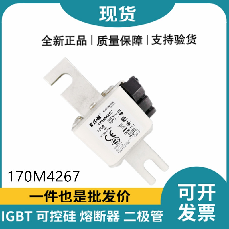 巴斯曼BUSSMANN低壓快速熔斷器 170M4267