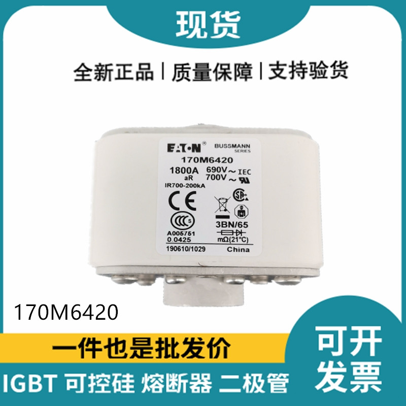 巴斯曼BUSSMANN低壓快速熔斷器 170M6420