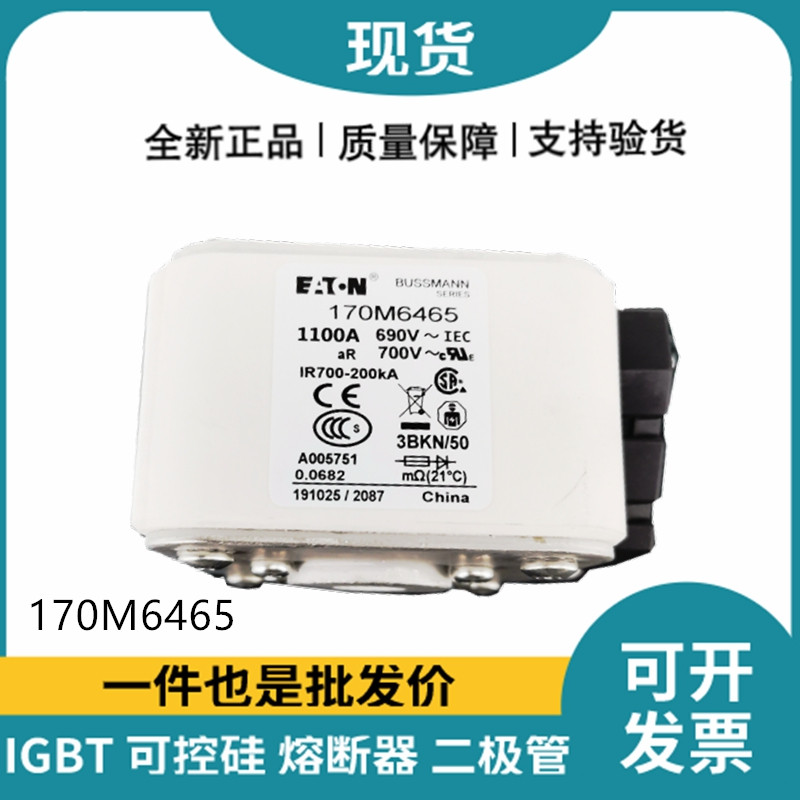 巴斯曼BUSSMANN低壓快速熔斷器 170M6465