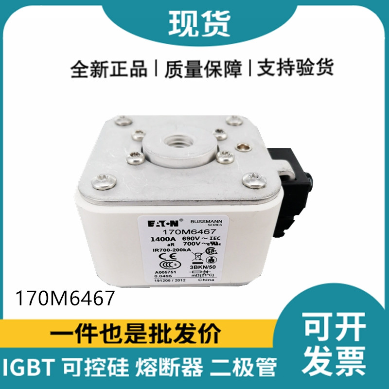 巴斯曼BUSSMANN低壓快速熔斷器 170M6467