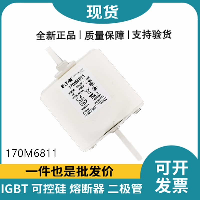 巴斯曼BUSSMANN低壓快速熔斷器 170M6811