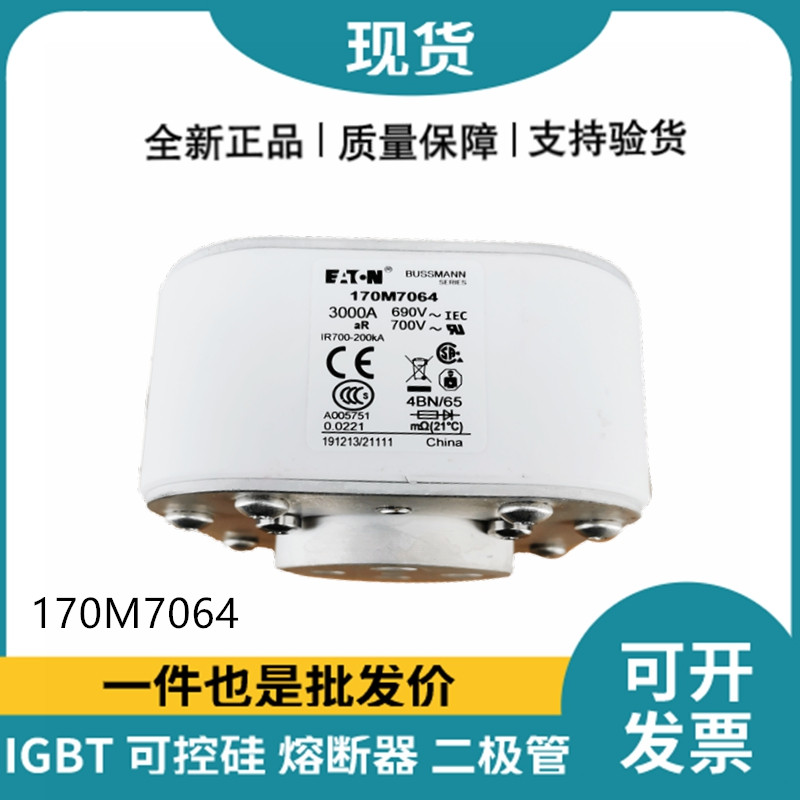 巴斯曼BUSSMANN低壓快速熔斷器 170M7064