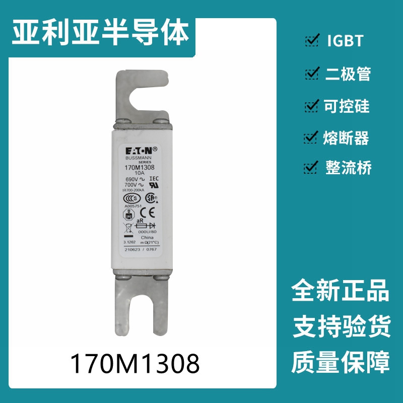 巴斯曼BUSSMANN低壓快速熔斷器 170M1308