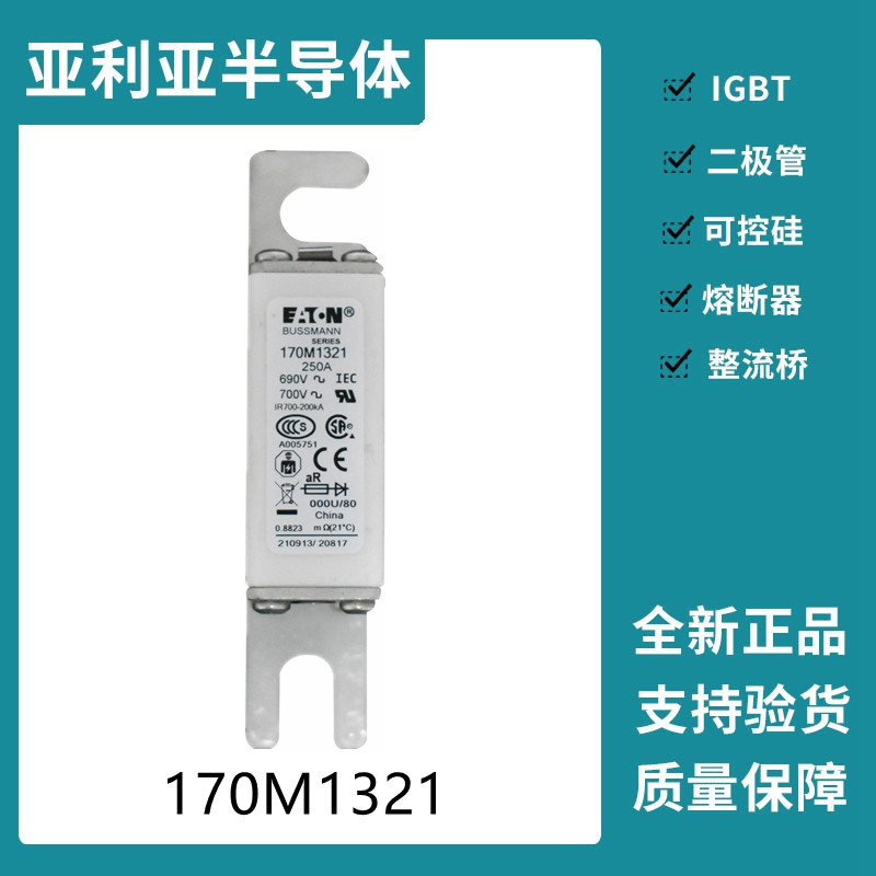 巴斯曼BUSSMANN低壓快速熔斷器 170M1321
