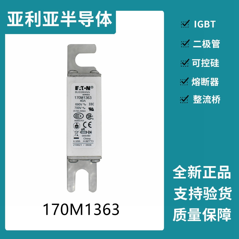 巴斯曼BUSSMANN低壓快速熔斷器 170M1363
