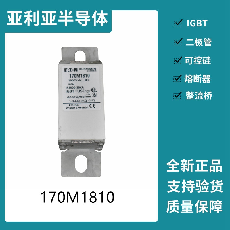 巴斯曼BUSSMANN低壓快速熔斷器 170M1810