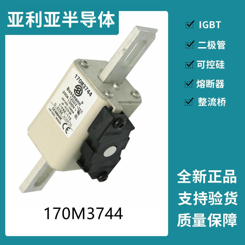 巴斯曼BUSSMANN低壓快速熔斷器 170M3744