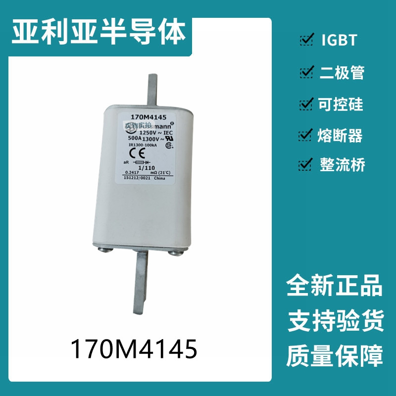 巴斯曼BUSSMANN低壓快速熔斷器 170M4145