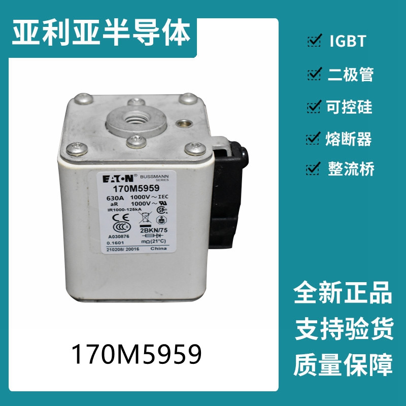 巴斯曼BUSSMANN低壓快速熔斷器 170M5959